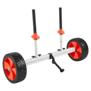Kayak Cart, 104 kg Load Capacity, Canoe Cart Dolly with 25.4 cm Solid PU Tires & Kickstand, Assembles & V952-CZSPHTTC10INTL5QS001V0