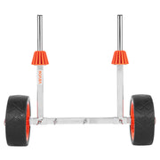 Kayak Cart, 113.4 kg Load Capacity, Canoe Cart Dolly with 19.1 cm Solid Rubber Tires & Kickstand, Assembles & V952-CZSPHTTC8INC8AUKV001V0