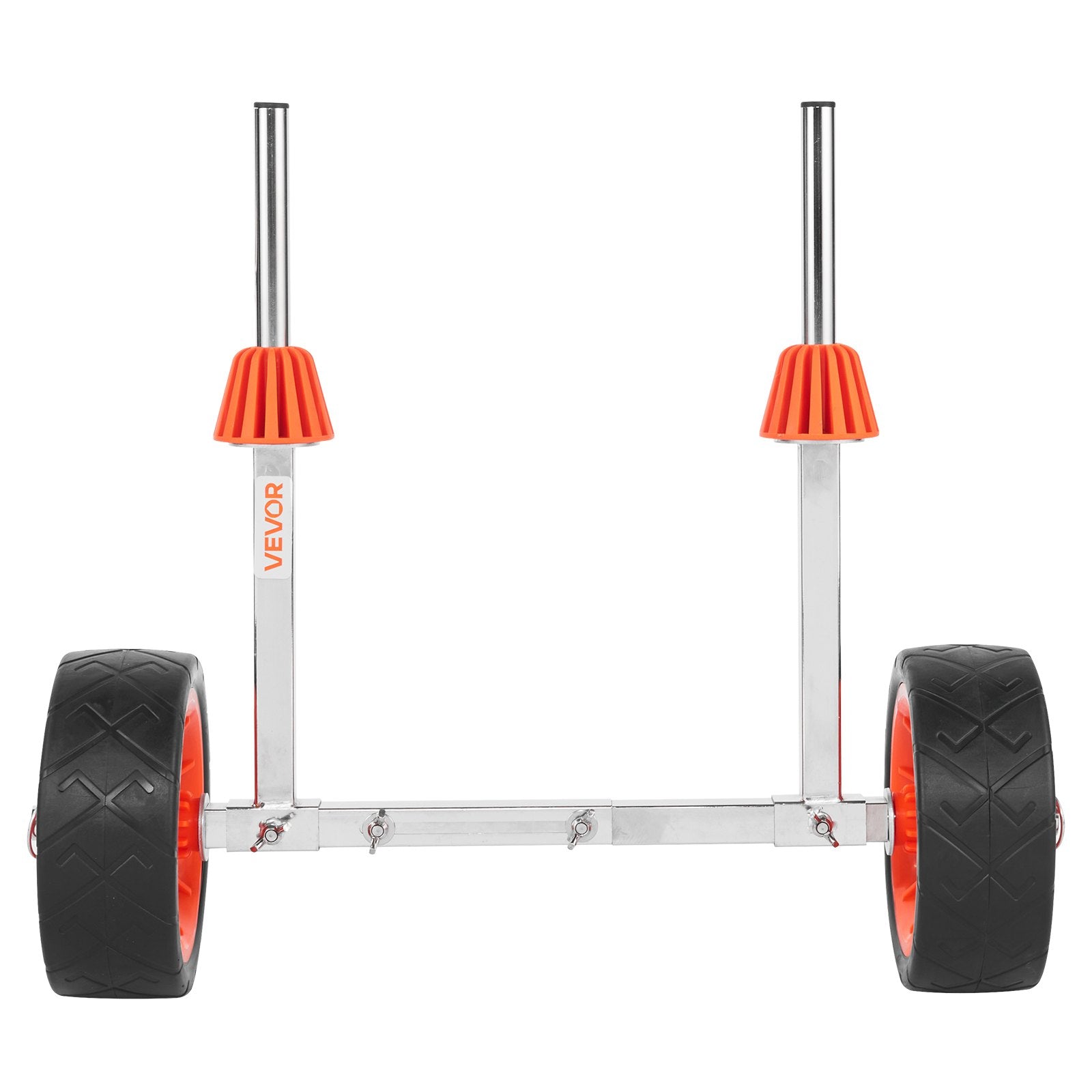 Kayak Cart, 113.4 kg Load Capacity, Canoe Cart Dolly with 19.1 cm Solid Rubber Tires & Kickstand, Assembles & V952-CZSPHTTC8INC8AUKV001V0