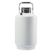 Liquid Nitrogen Tank, 10 L Aluminum Alloy Liquid Nitrogen Container, LN2 Tank Dewar with 6 Canisters and V952-CZXYDG10L000IEX2HV0