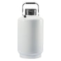 Liquid Nitrogen Tank, 10 L Aluminum Alloy Liquid Nitrogen Container, LN2 Tank Dewar with 6 Canisters and V952-CZXYDG10L000IEX2HV0