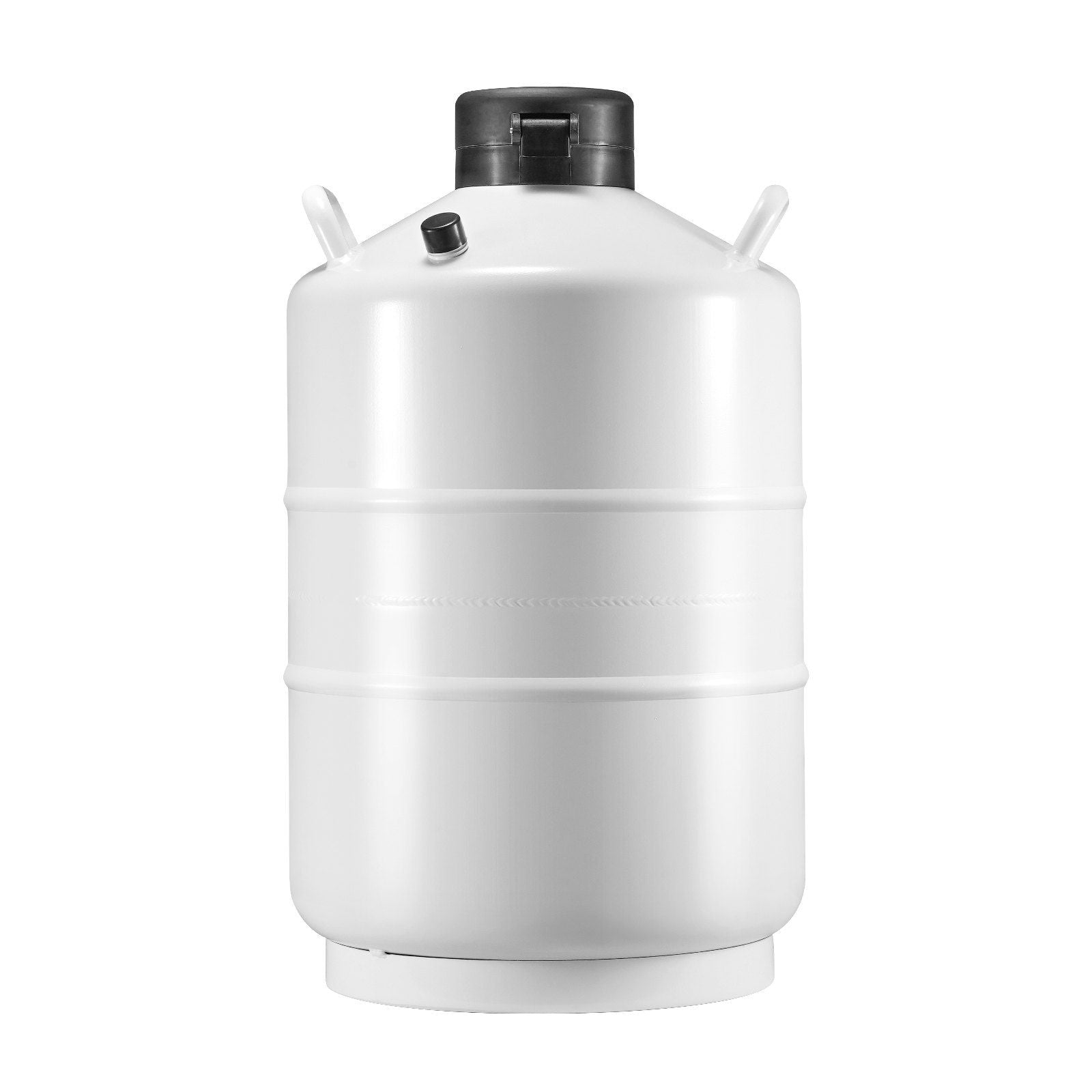 Liquid Nitrogen Tank, 20 L Aluminum Alloy Liquid Nitrogen Container, LN2 Tank Dewar with 6 Canisters and V952-CZXYDG20L000J251UV0