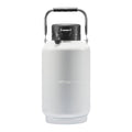 Liquid Nitrogen Tank, 3 L Aluminum Alloy Liquid Nitrogen Container, LN2 Tank Dewar with 6 Canisters and Carry V952-CZXYDG3L0000R0BDWV0