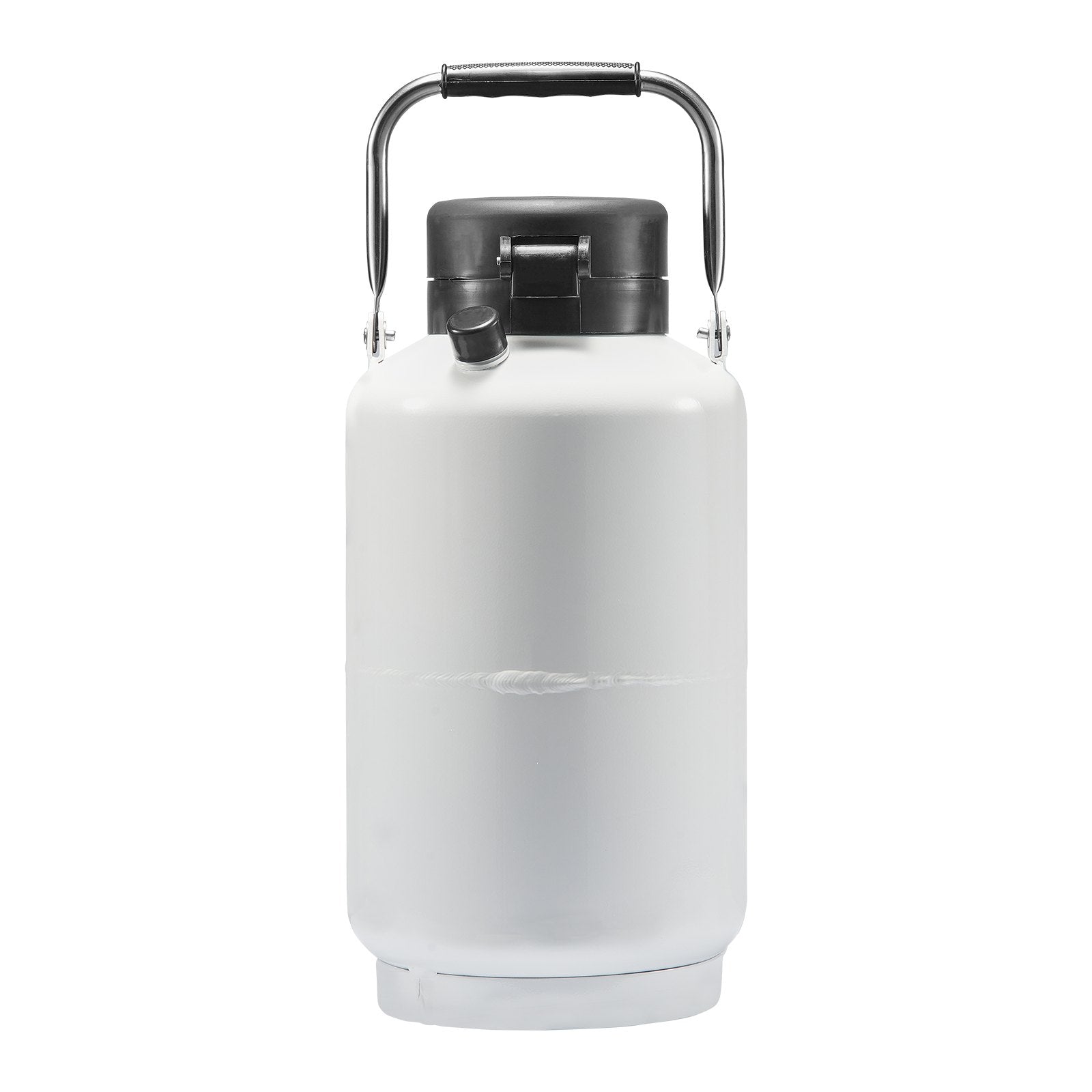 Liquid Nitrogen Tank, 3 L Aluminum Alloy Liquid Nitrogen Container, LN2 Tank Dewar with 6 Canisters and Carry V952-CZXYDG3L0000R0BDWV0
