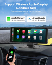 Car Stereo Radio CarPlay Touchscreen 254mm Apple Android Front/Rear Camera V952-CZZKP10INCHDHWMYE001V9
