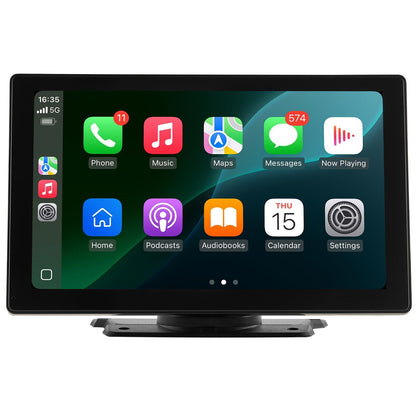 Wireless Car Stereo, 228.6mm HD Portable Radio Touch Screen with Apple CarPlay and Android Auto, CarPlay V952-CZZKP9INCHDQGMM4X001V9