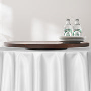 61 cm Wood Lazy Susan Turntable, 360 degrees Rotation Round Clear Tabletop Rotating Tray, Acacia Wood Dining V952-CZZP24YCMZHTGZT37V0