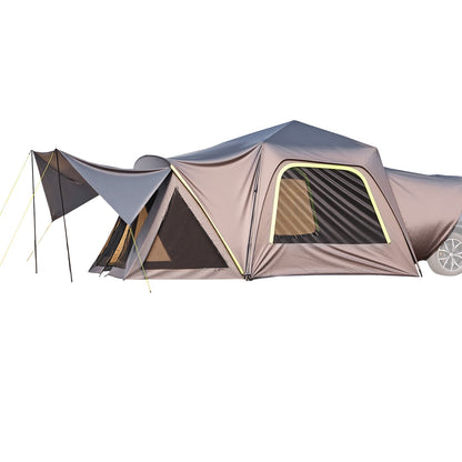 SUV Tent for Camping, 10FT L x 10FT W, Waterproof PU2000mm Spacious Double Layer Design for 5-8 Person, SUV V952-CZZPCHK1010F0ER65V0