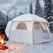Large SUV Tent for 6 Person, 3.05 x 2.74m 3-Season SUV Tailgate Tent with Ventilated Doors & Mesh Windows, V952-CZZPCHK109FTIN0BQ001V0