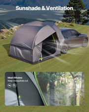 SUV Tent for Camping, 8FT L x 8FT W, Waterproof PU2000mm Spacious Double Layer Design for 5-8 Person, SUV V952-CZZPCHK88FT03MD8MV0