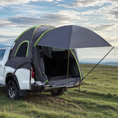 Truck Tent 5.0-5.2ft Waterproof PU2000 Truck Bed Camping Tent 2-3 Person V952-CZZPDZYPK5057U67XV0