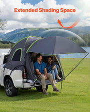 Truck Tent 8.0-8.2ft Waterproof PU2000 Truck Bed Camping Tent 2-3 Person V952-CZZPDZYPK808P1AXAV0