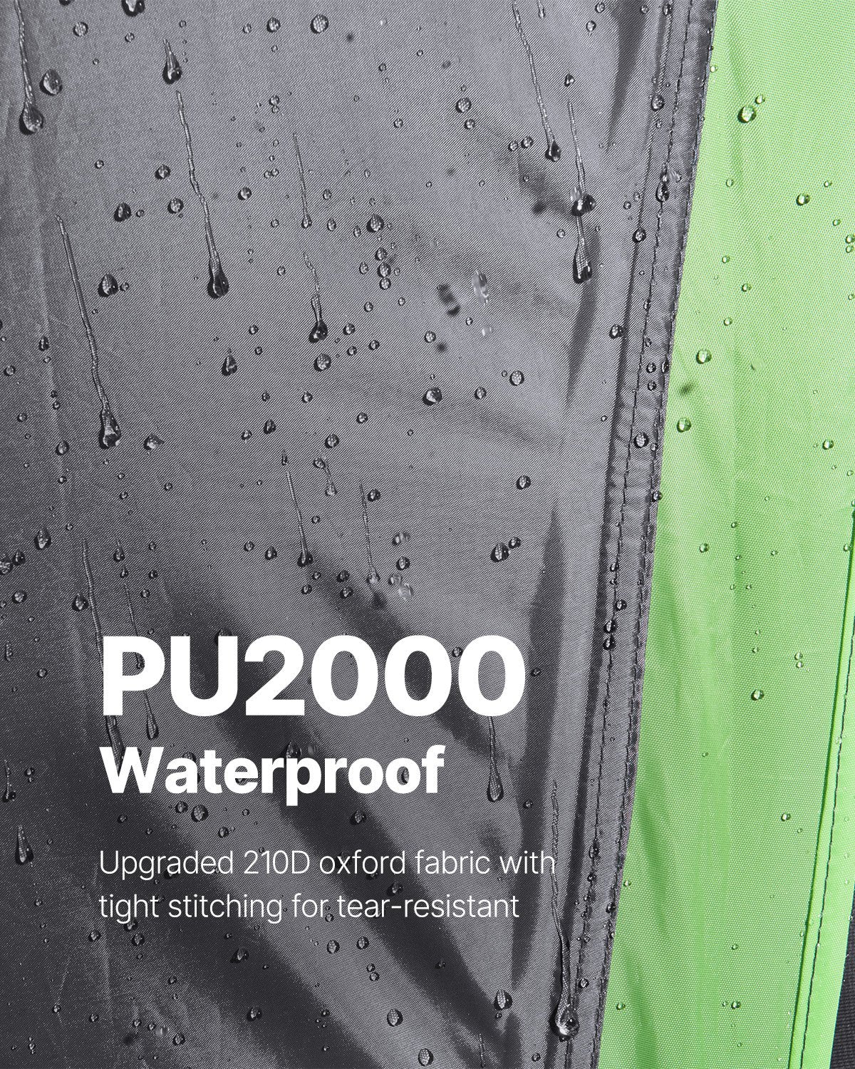 Truck Tent 8.0-8.2ft Waterproof PU2000 Truck Bed Camping Tent 2-3 Person V952-CZZPDZYPK808P1AXAV0