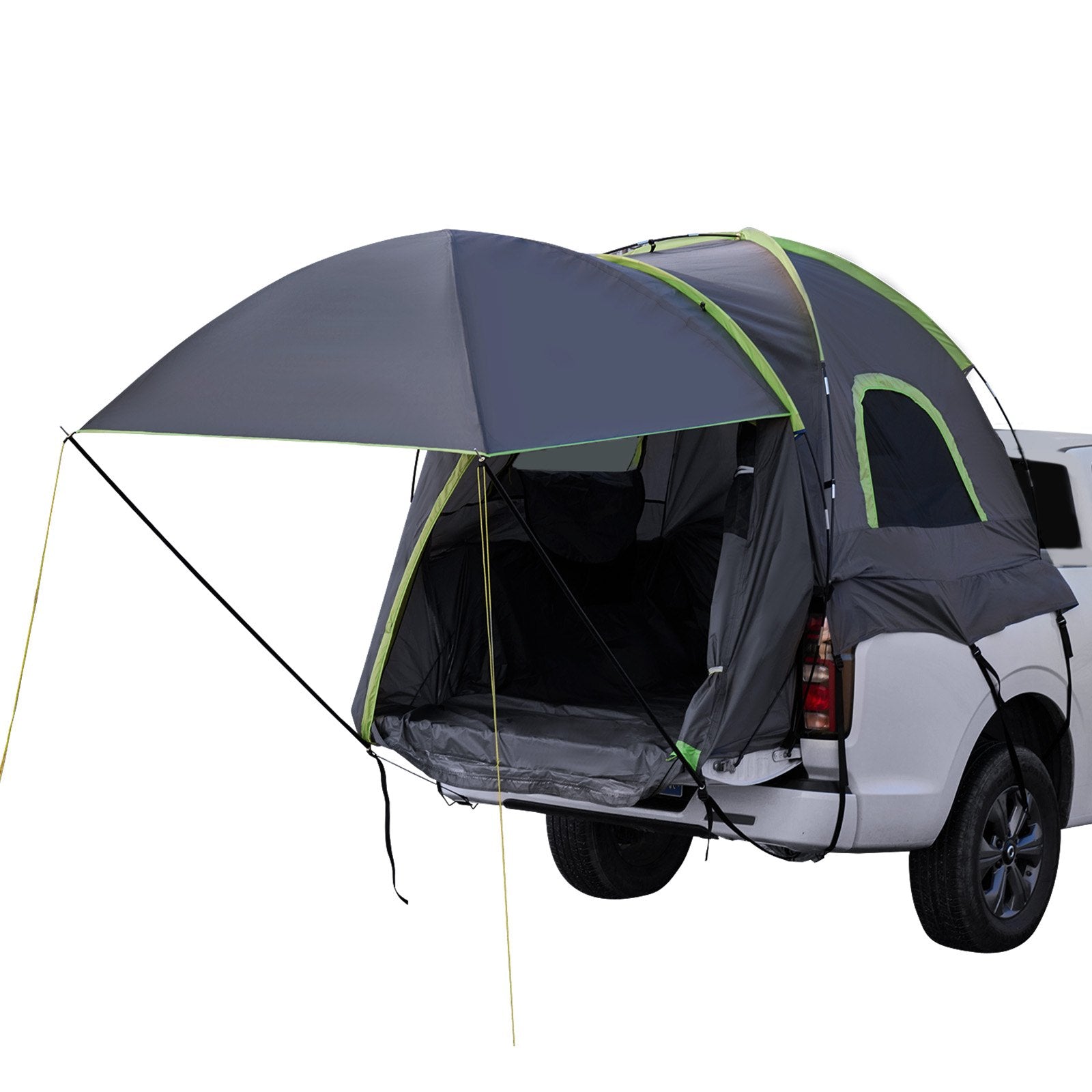 Truck Tent 8.0-8.2ft Waterproof PU2000 Truck Bed Camping Tent 2-3 Person V952-CZZPDZYPK808P1AXAV0