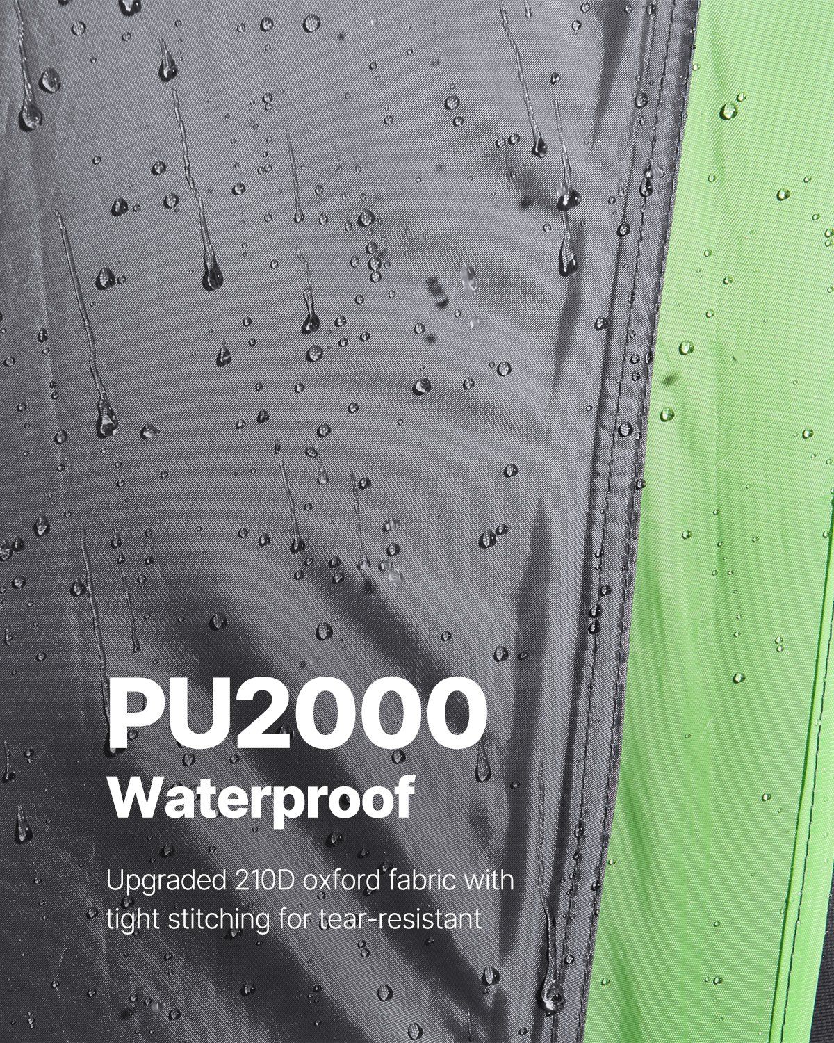 Pickup Truck Tent, Fit 6.4-6.7 ft Truck Tents for Camping, Waterproof PU2000 2-3 Person Sleeping Truck Bed V952-CZZPPTK6467FOZDKIV0