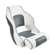 Boat Seat, High Backrest, Flip Up Boat Seat Captain Bucket Seat with Thickened Sponge Cushion & Waterproof V952-CZZYZDFZHBSKNPUAG001V0