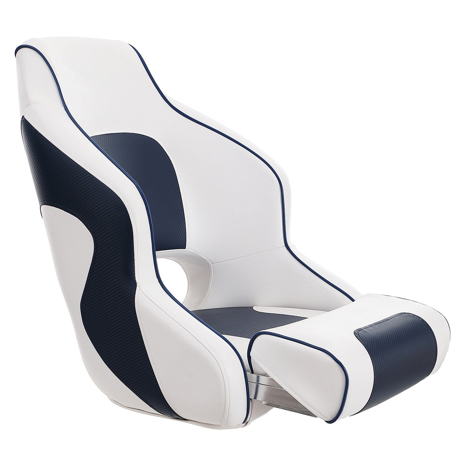 Captain Bucket Seat Boat Seat, Flip Up Boat Seat, with Thickened Sponge Padding, Flip-up Bolster Boat Captain V952-CZZYZDFZKFZ07OY7ZV0