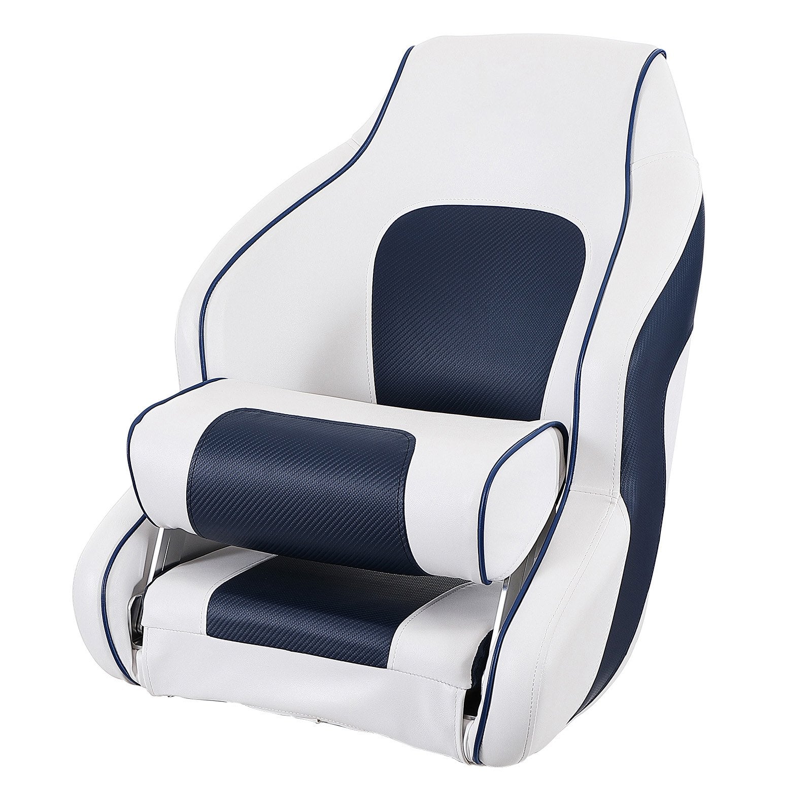 Captain Bucket Seat Boat Seat, Flip Up Boat Seat, with Thickened Sponge Padding, Flip-up Bolster Boat Captain V952-CZZYZDFZKFZ07OY7ZV0