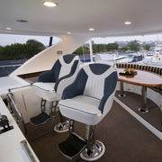 Captain Bucket Seat, Pontoon Boat Seat with Thickened Sponge Padding, Boat Captain Chair for Fishing Boat, V952-CZZYZDWFZBKFU6O5SV0