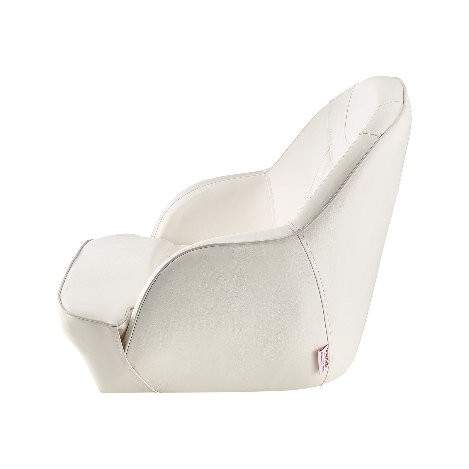 Boat Seat, Low Backrest, Boat Seat Captain Bucket Seat with Thickened Sponge Cushion & Waterproof PVC V952-CZZYZDWFZBSBJKGMK001V0