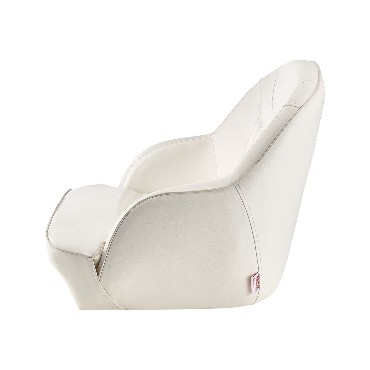 Boat Seat, Low Backrest, Boat Seat Captain Bucket Seat with Thickened Sponge Cushion & Waterproof PVC V952-CZZYZDWFZBSBJKGMK001V0