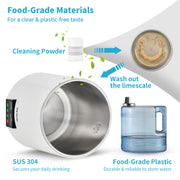 4L Water Distiller 1L/H Distilled Water Maker Timing & Temp Display White V952-D1LH4L1LH220VTOAVV3