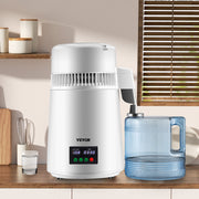 4L Water Distiller 1L/H Distilled Water Maker Timing & Temp Display White V952-D1LH4L1LH220VTOAVV3