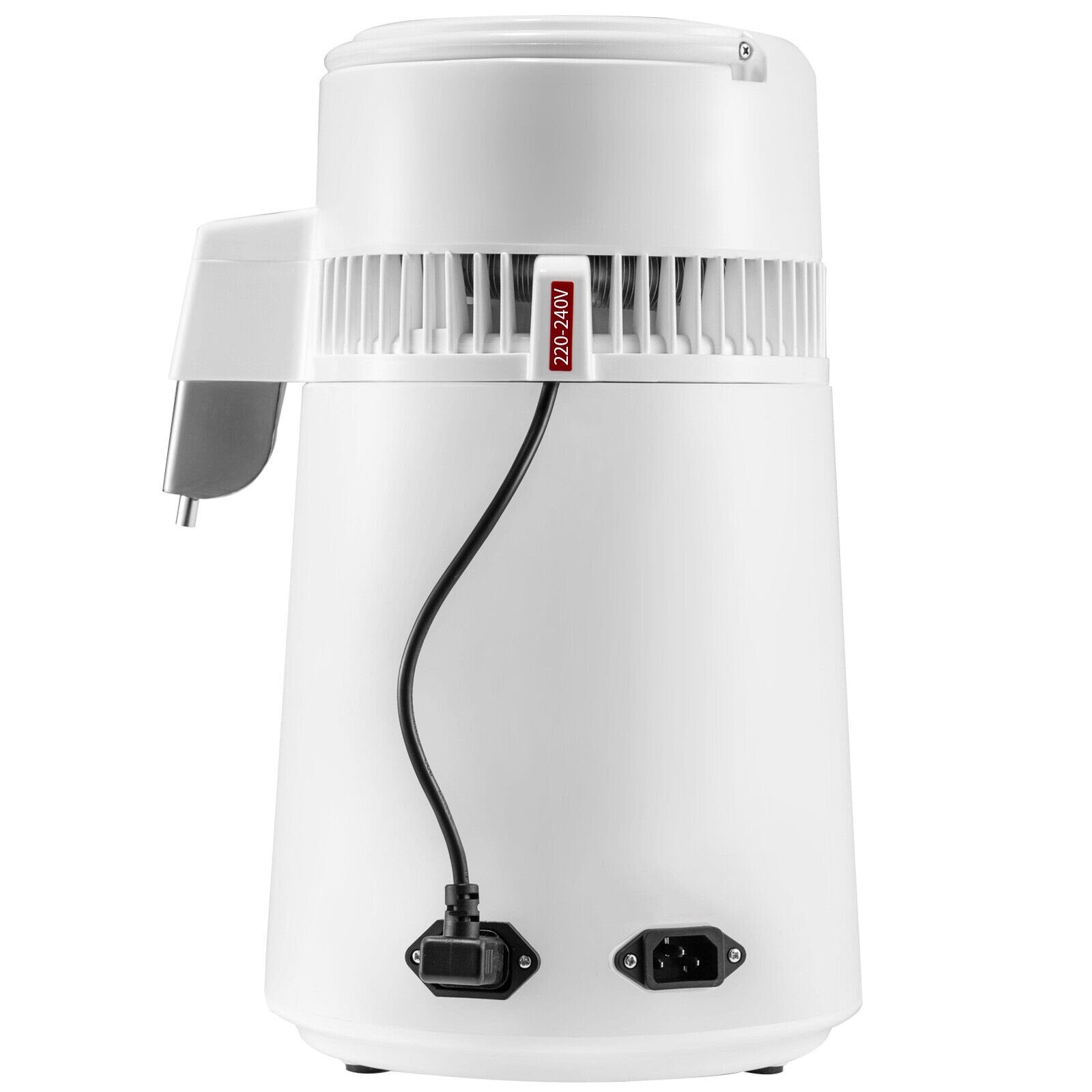 4L Water Distiller 1L/H Distilled Water Maker Timing & Temp Display White V952-D1LH4L1LH220VTOAVV3
