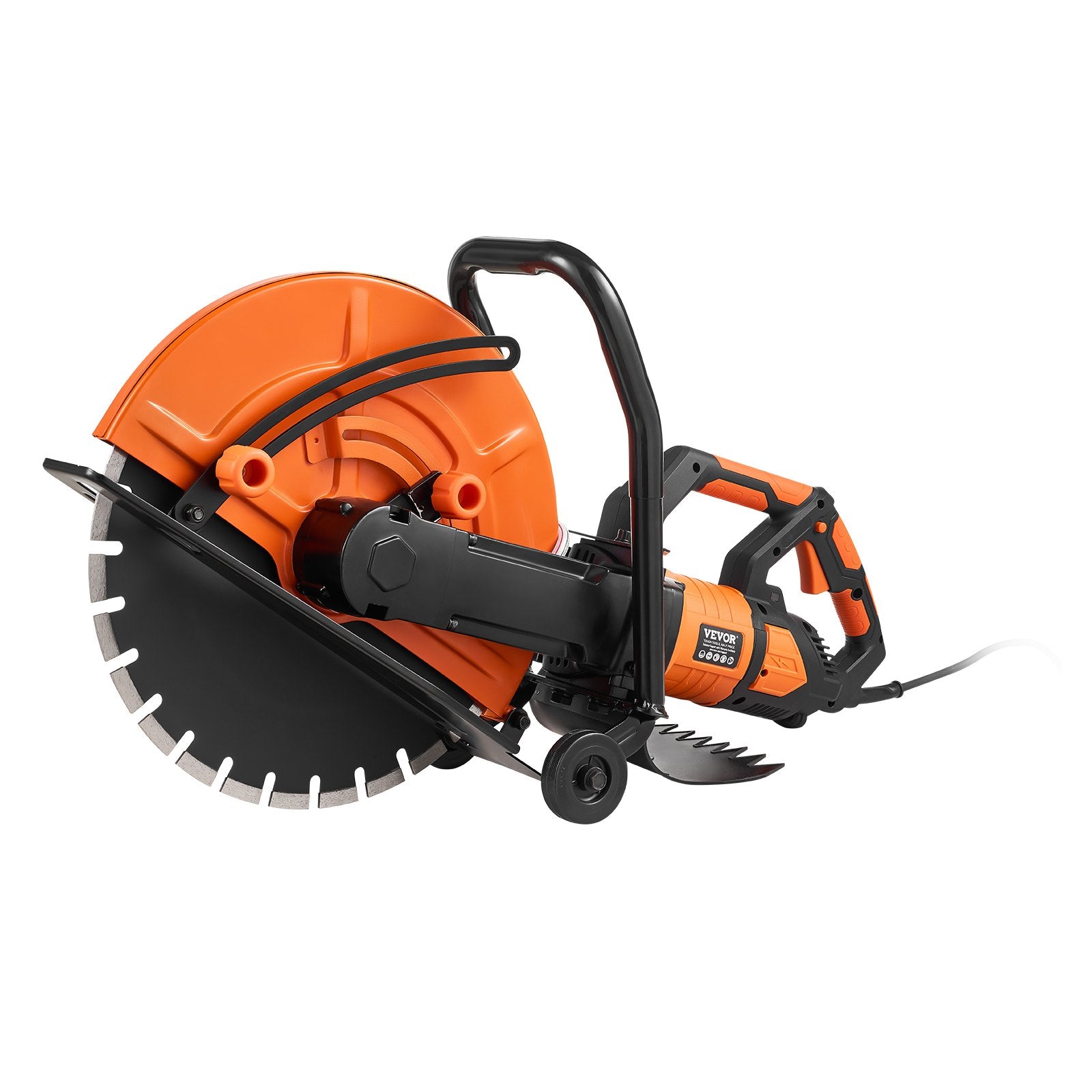 Electric Concrete Saw, 16 in, 2800 W 15 A Motor Circular Saw Cutter with Max. 6 in Adjustable Cutting Depth, V952-D3200W16IN6INQIFQV3