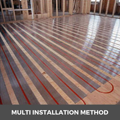 PEX Heat Transfer Plates, 200 pcs Box Radiant Heat Transfer Plates, 4 ft Aluminum PEX Heat Transfer Plates, V952-DBCND4FTPEX200PCSV0
