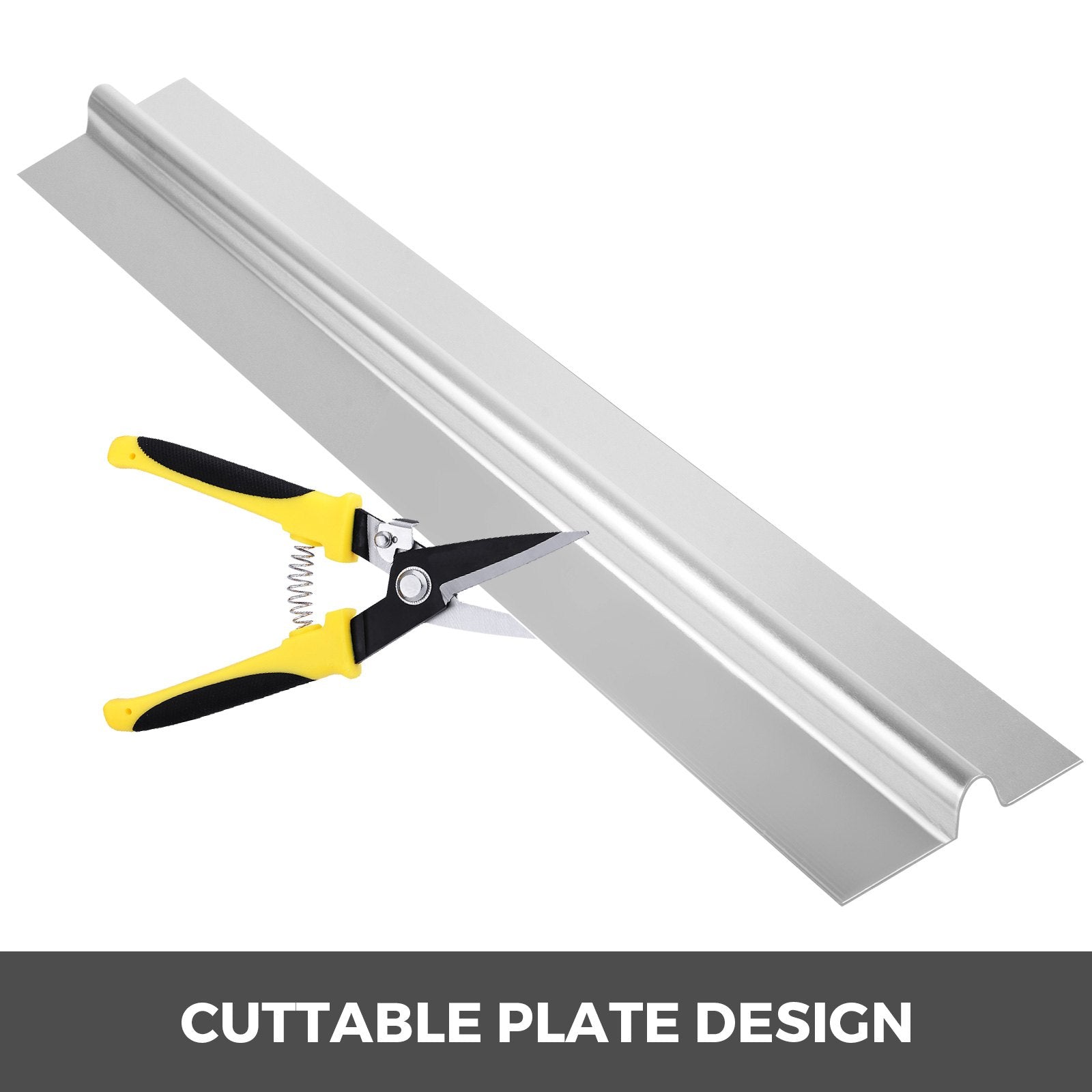 Radiant Floor Heat Transfer Plates 4' 50 pcs Omega Aluminum for 1/2" PEX V952-DBCND4FTPEX50PCS1V0