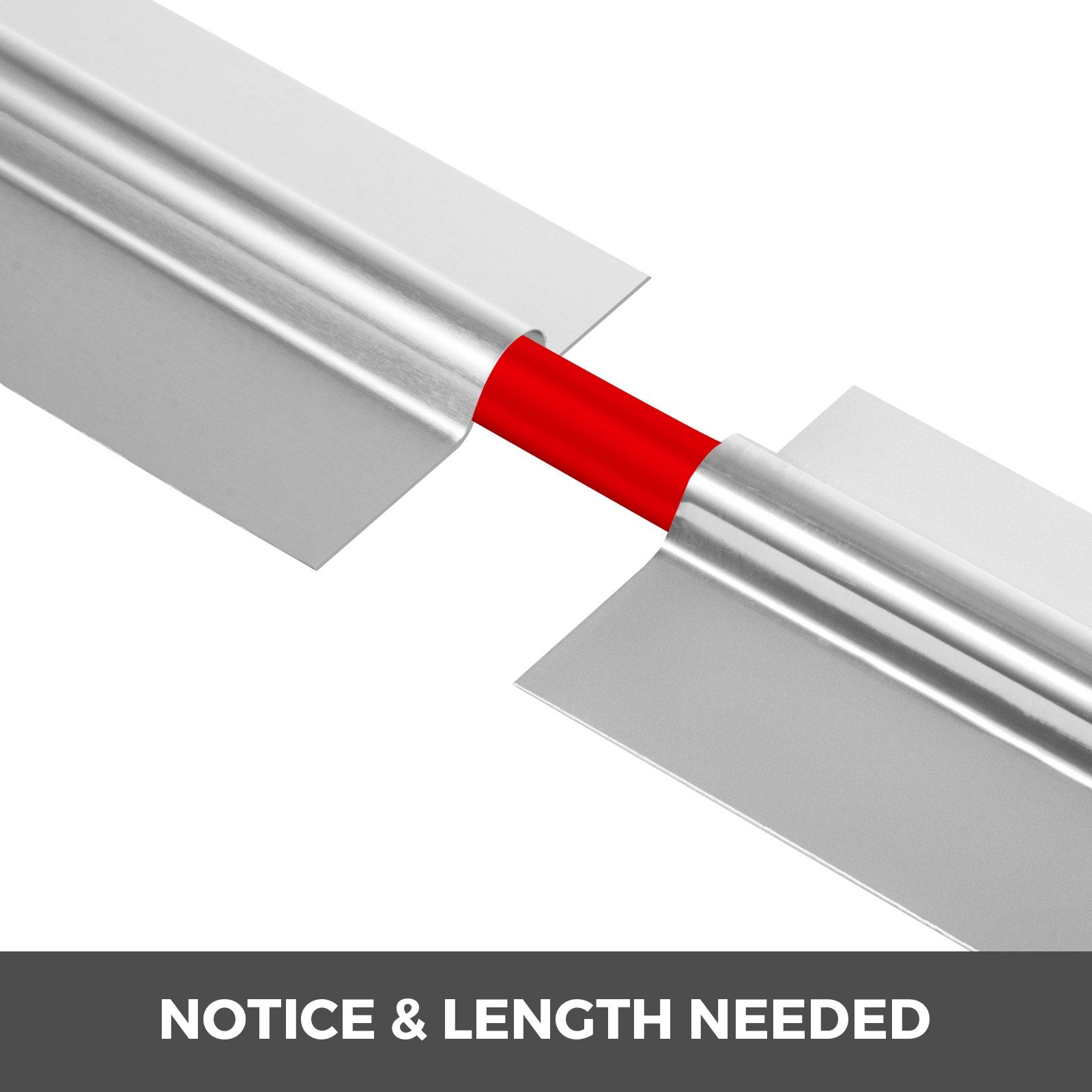 Radiant Floor Heat Transfer Plates 4' 50 pcs Omega Aluminum for 1/2" PEX V952-DBCND4FTPEX50PCS1V0