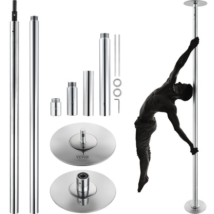Professional Dancing Pole, Spinning Static Dancing Pole Kit, Portable Removable Pole, 45mm Heavy-Duty V952-DBDJYXYS8210L8YBQV0