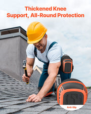 Knee Pads for Work, Extended Heavy Duty Construction Knee Pads with 2 Extension Straps, Anti-slip Foam Gel V952-DBHXHSCSJZKH76BTFV0