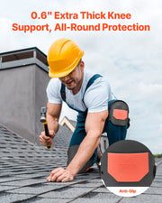 Knee Pads for Work, Extra Thick Construction Knee Pads with Foam Cushion - Pro Protection & Comfort, Work V952-DBHXHSCSQBJLFE1M6V0