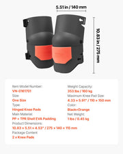 Knee Pads for Work, Extra Thick Construction Knee Pads with Foam Cushion - Pro Protection & Comfort, Work V952-DBHXHSCSQBJLFE1M6V0