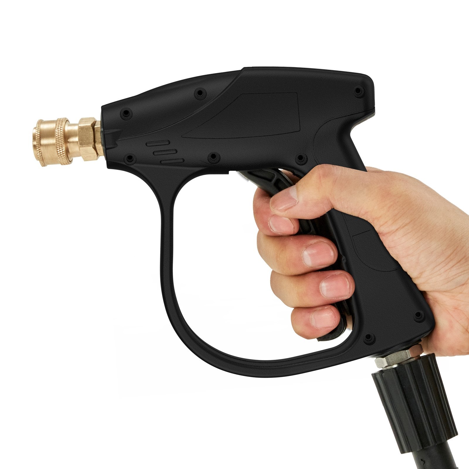 1/4'' High Pressure Washer Gun 4350PSI Power Wash Foam Spray w/ Nozzle V952-DBJQ3000PSIM2NU2HV0