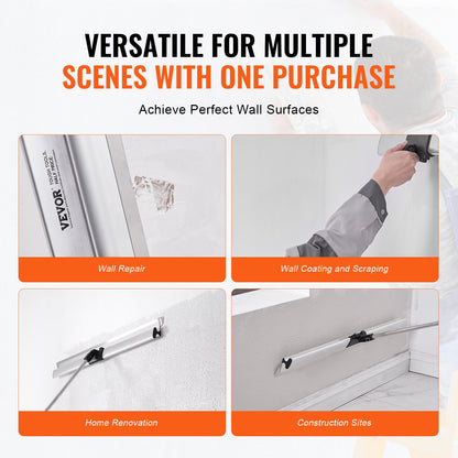 Drywall Skimming Kit, Handle + Fixator Smoothing Knife Accessory, Professional Skim Coat Tools For Drywall, V952-DBSNZGDTZB1P3OCKDV0