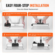 Drywall Skimming Blade Set, 10/16/24/32/40 in Skimming Blades + 34-81.6 in Extension Handle Pole, Stainless V952-DBSNZGDTZB5P39Z0LV0
