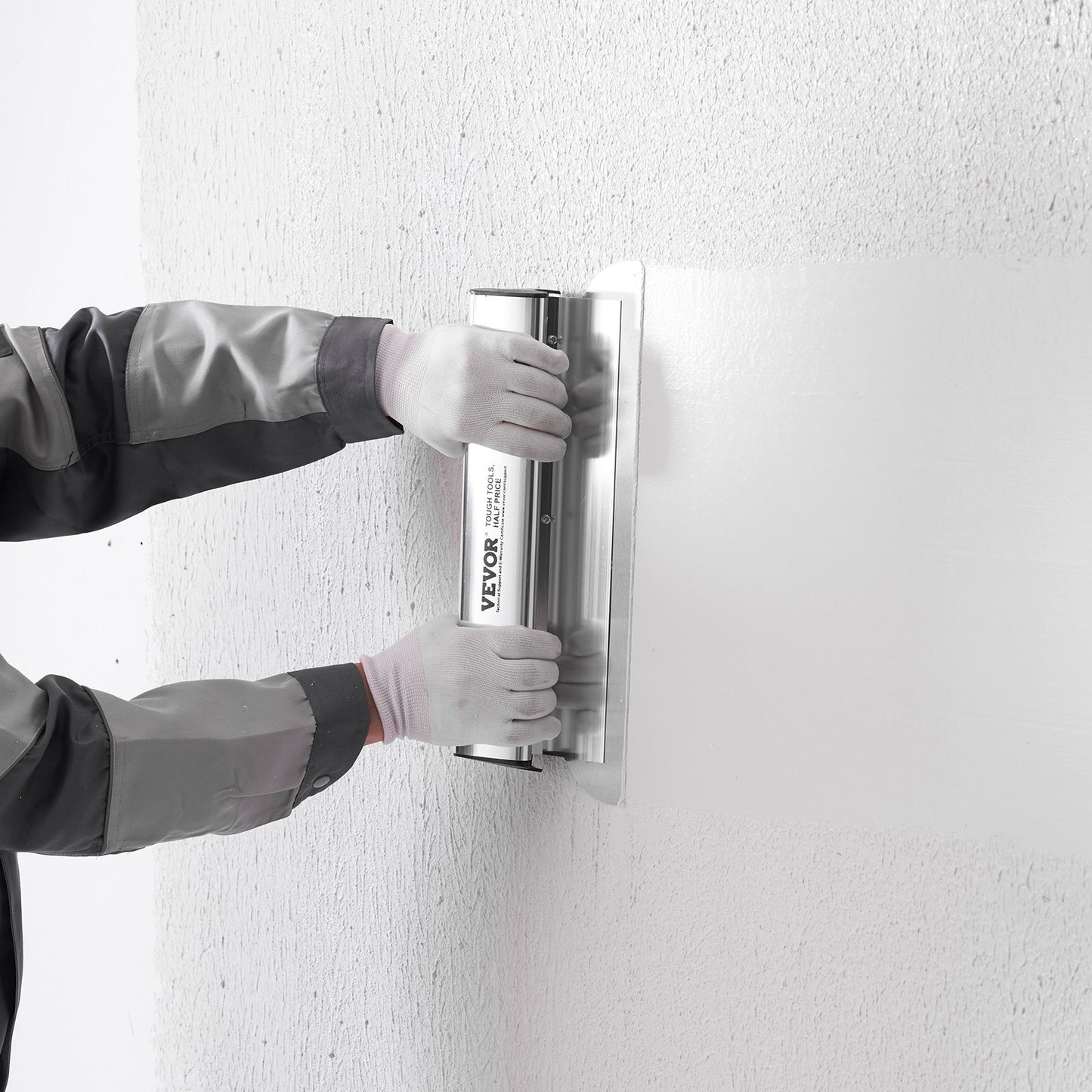 Drywall Skimming Blade Set, 7/10/14/16/24 in Skimming Blades + 34 - 81.6 in Extension Handle Pole, Stainless V952-DBSNZGDTZB5P59QZ2V0