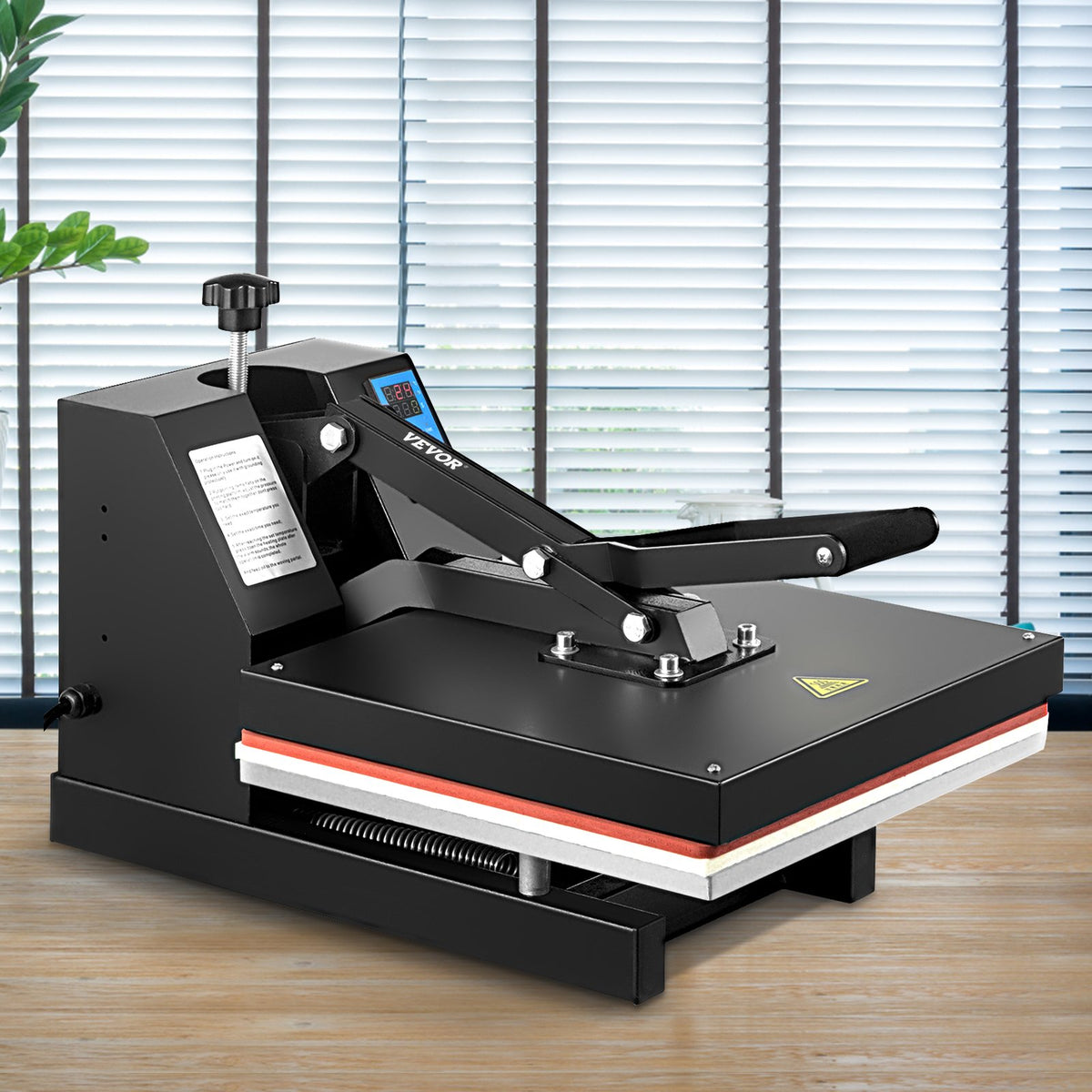 Heat Press 15X15 Inch Heat Press Machine Industrial Quality Power T Shirt Heat Press Sublimation Machine V952-DBTHJ15X15RZYTHJ1V3