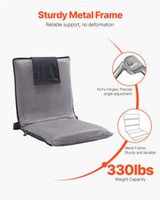 Floor Chair, 6-Position Adjustable Meditation Chair with Back Support, Folding Sofa Chair for Reading TV V952-DBYQBKWFS000DD52CV0