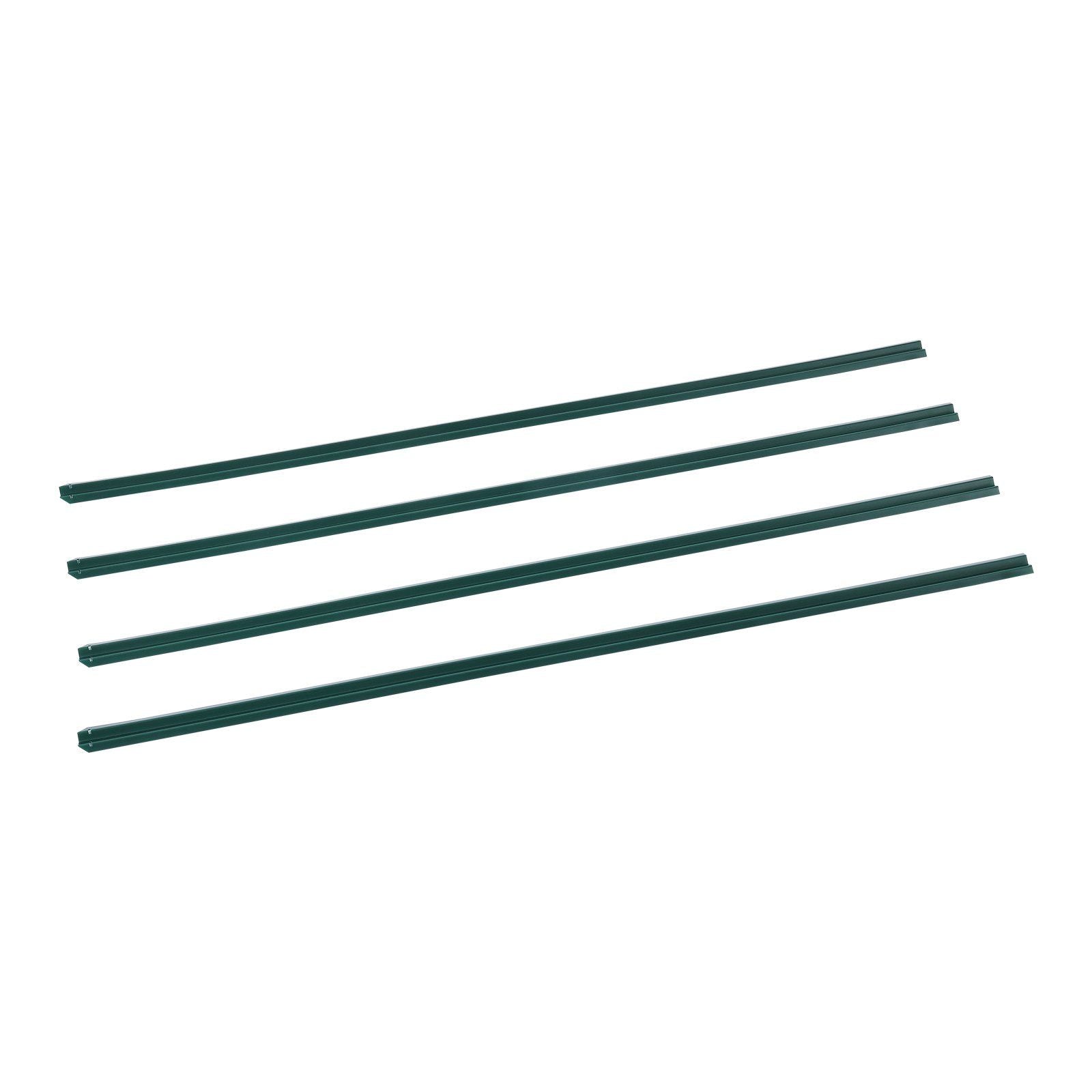 Bottom Locking Privacy Slats, Single-Wall Vertical Bottom-Locking Slats for Chain-Link Fence, High-Density V952-DBYSBTDBPE5FG3HV0V0