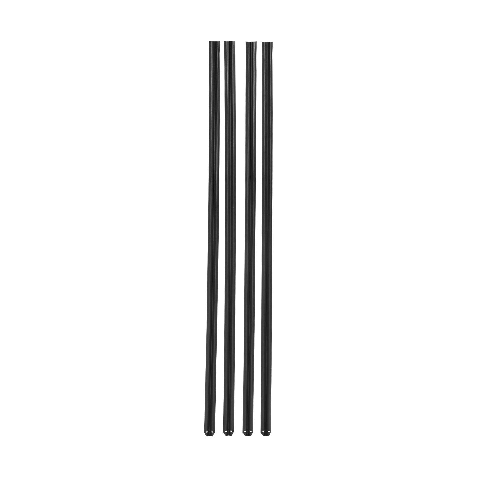 Bottom Locking Privacy Slats, Single-Wall Vertical Bottom-Locking Slats for Chain-Link Fence, High-Density V952-DBYSBTDBPE6FQ52L1V0