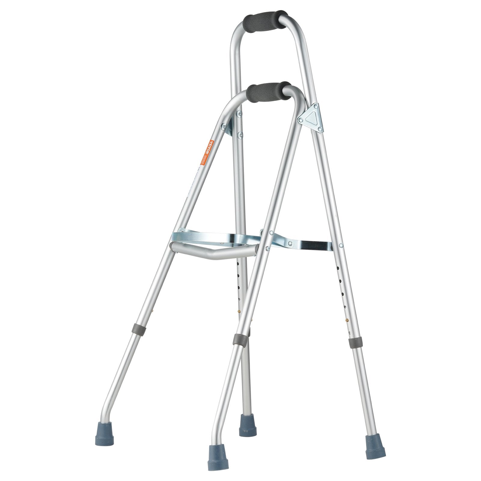 Folding Hemi Walker One Arm Mobility Walker for Senior & Adjustable Height V952-DBZXCL000000VUTKPV0