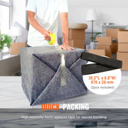 Moving Blankets, 72" x 54", 21 lbs/dz Weight, 24 Packs, Professional Recycled Cotton Packing Blanket, Large V952-DCBYT72X54INIXGUYV0