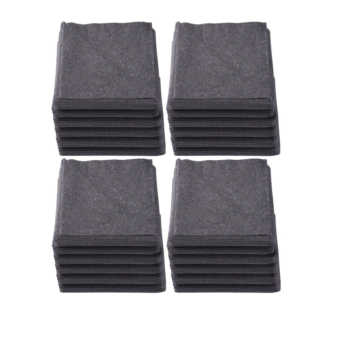 Moving Blankets, 72" x 54", 21 lbs/dz Weight, 24 Packs, Professional Recycled Cotton Packing Blanket, Large V952-DCBYT72X54INIXGUYV0