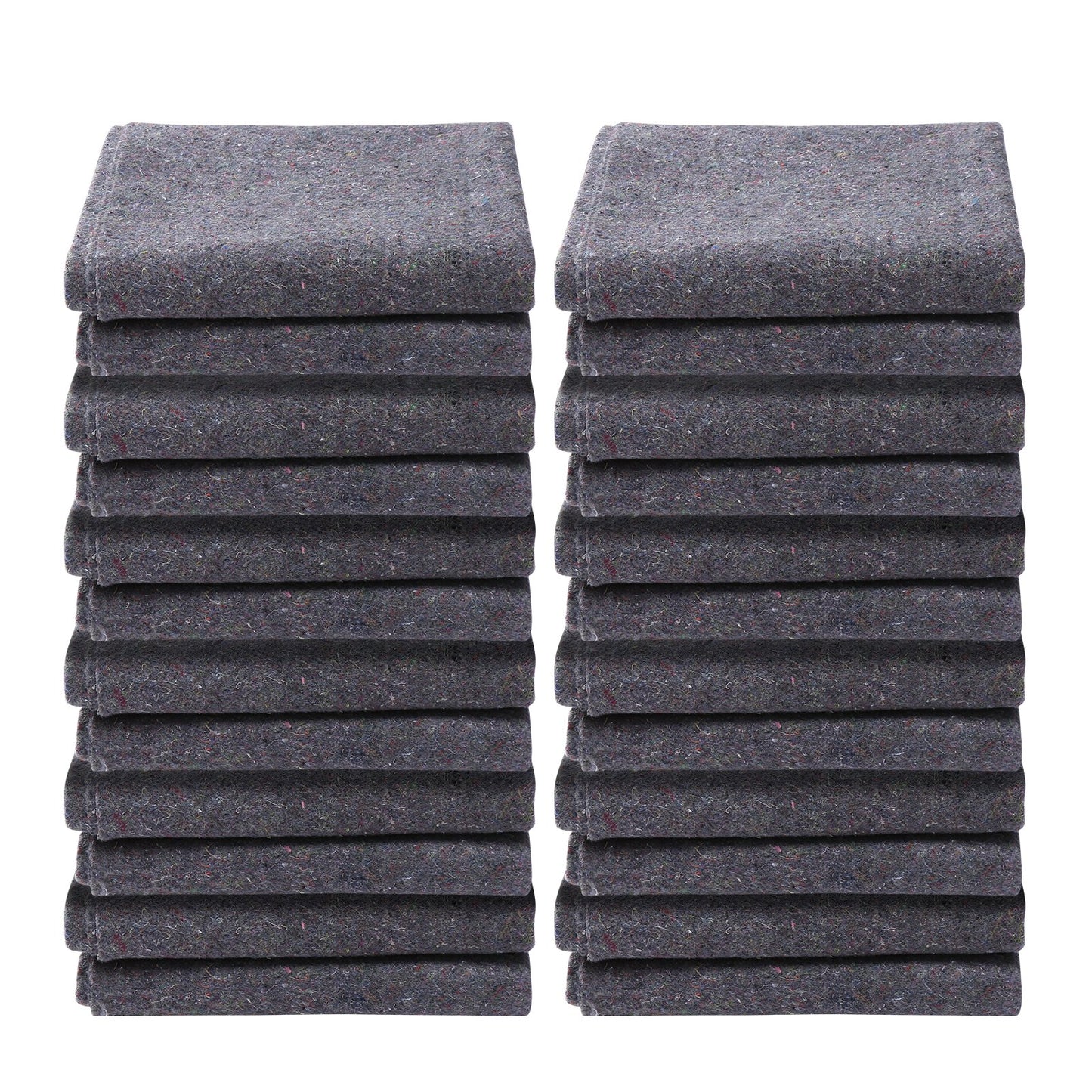 Moving Blankets, 1829 x 1372 mm, 12 kg/dz Weight, 12 Pack, Professional Recycled Cotton Packing Blanket, V952-DCBYT72X54INR64KOV0