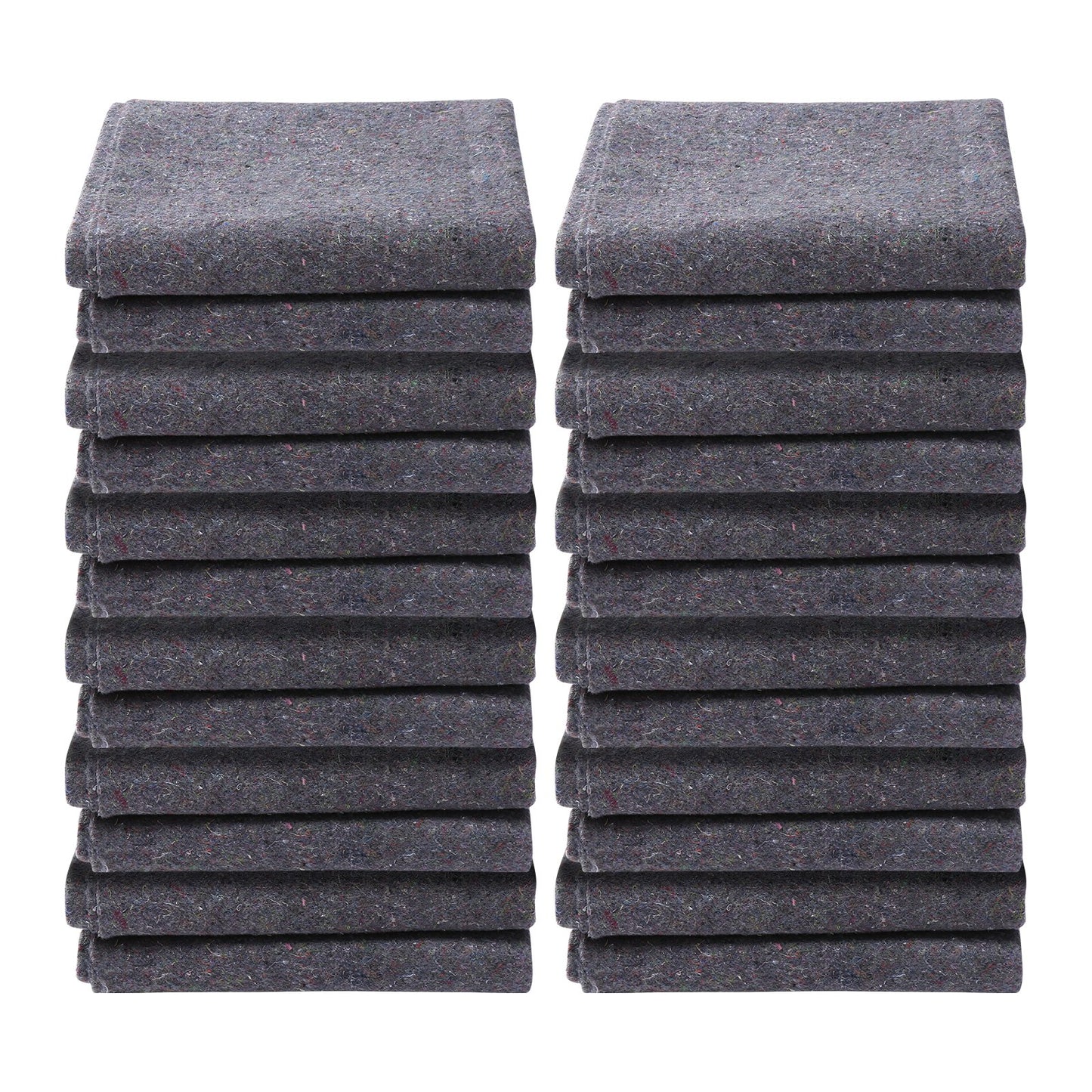 Moving Blankets, 1829 x 1372 mm, 12 kg/dz Weight, 12 Pack, Professional Recycled Cotton Packing Blanket, V952-DCBYT72X54INR64KOV0