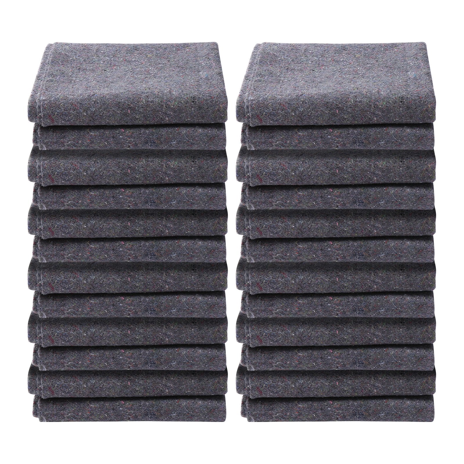 Moving Blankets, 1829 x 1372 mm, 12 kg/dz Weight, 12 Pack, Professional Recycled Cotton Packing Blanket, V952-DCBYT72X54INR64KOV0
